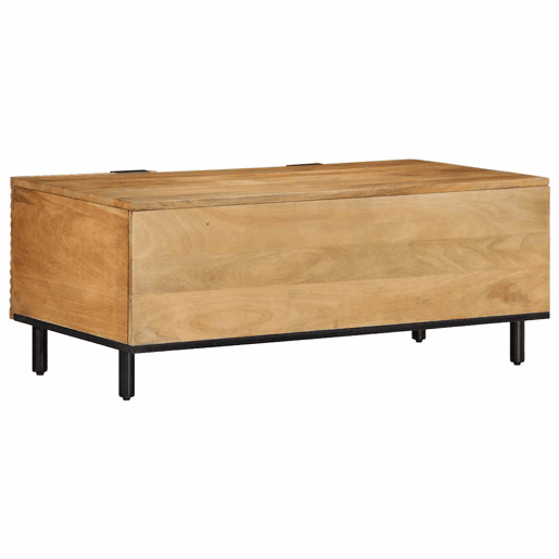 Mesa de Centro, Mesa baixa, 100x54x40cm madeira de mangueira maciça castanho Mesa de Centro, Mesa baixa, 100x54x40cm madeira de mangueira maciça castanho
