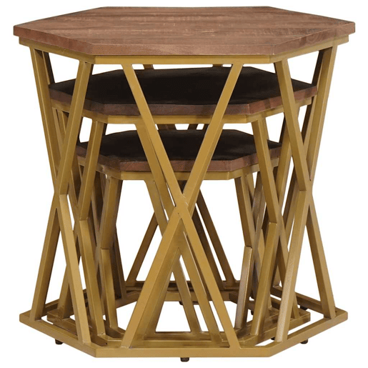 Mesa de Centro, Mesa baixa, Castanho 55 x 55 x 50 cm Mesa de Centro, Mesa baixa, Castanho 55 x 55 x 50 cm