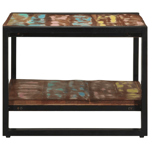 Mesa de Centro, Mesa baixa, multicor 70x50x38 cm madeira maciça recuperada Mesa de Centro, Mesa baixa, multicor 70x50x38 cm madeira maciça recuperada