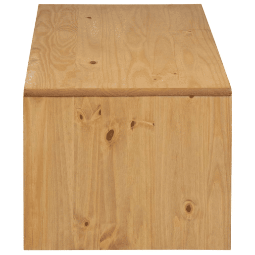 Mesa de Centro, Mesa baixa SAUDA 99x55x45 cm pinho maciço cor carvalho Mesa de Centro, Mesa baixa SAUDA 99x55x45 cm pinho maciço cor carvalho