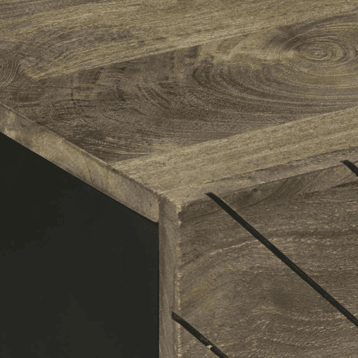 Mesa de Centro, Mesa baixa, 100x54x40 cm madeira de mangueira maciça preto Mesa de Centro, Mesa baixa, 100x54x40 cm madeira de mangueira maciça preto