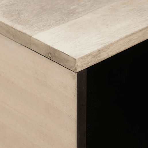 Mesa de Centro, Mesa baixa, Bege 80 x 50 x 40 cm Madeira de acácia maciça Mesa de Centro, Mesa baixa, Bege 80 x 50 x 40 cm Madeira de acácia maciça