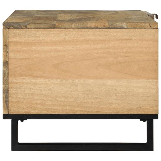 Mesa de Centro, Mesa baixa, Marrom e Preto 80 x 50 x 40 cm Mesa de Centro, Mesa baixa, Marrom e Preto 80 x 50 x 40 cm