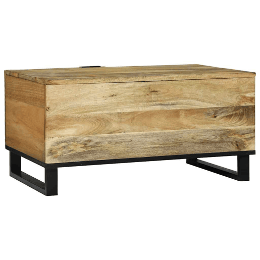 Mesa de Centro, Mesa baixa, Marrom e Preto 80 x 50 x 40 cm Mesa de Centro, Mesa baixa, Marrom e Preto 80 x 50 x 40 cm