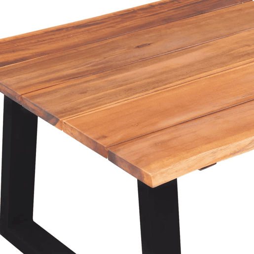 Mesa de Centro, Mesa baixa, em madeira de acácia maciça 110x60x40 cm Mesa de Centro, Mesa baixa, em madeira de acácia maciça 110x60x40 cm
