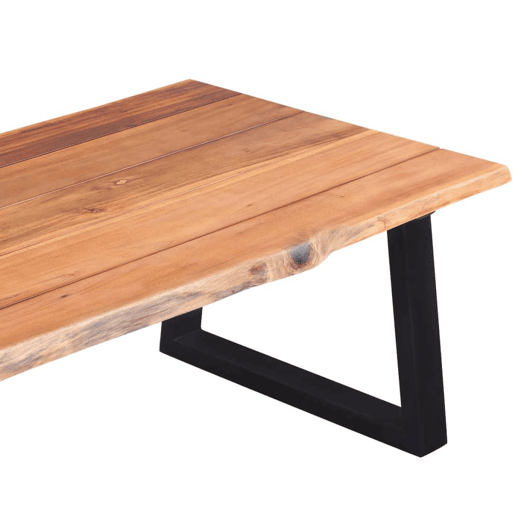 Mesa de Centro, Mesa baixa, em madeira de acácia maciça 110x60x40 cm Mesa de Centro, Mesa baixa, em madeira de acácia maciça 110x60x40 cm