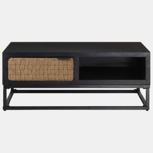 Mesa de Centro, Mesa baixa, 90x60x35 cm madeira de mangueira maciça