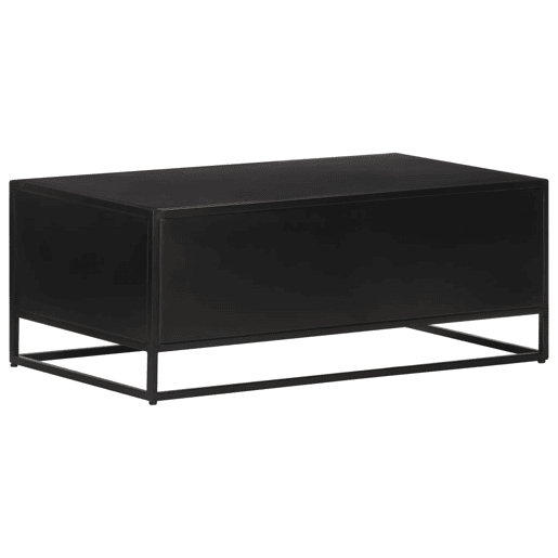 Mesa de Centro, Mesa baixa, 90x50x35 cm madeira de mangueira áspera Mesa de Centro, Mesa baixa, 90x50x35 cm madeira de mangueira áspera