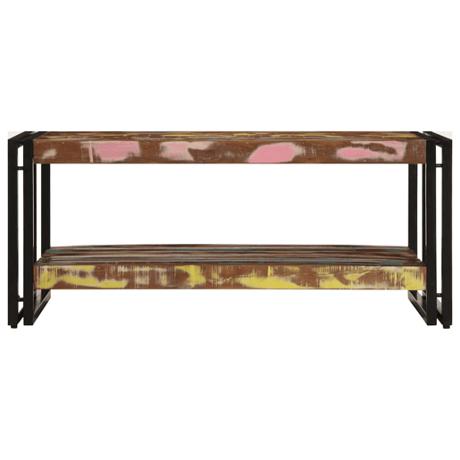 Mesa de Centro, Mesa baixa, multicor 90x50x38 cm madeira maciça recuperada Mesa de Centro, Mesa baixa, multicor 90x50x38 cm madeira maciça recuperada
