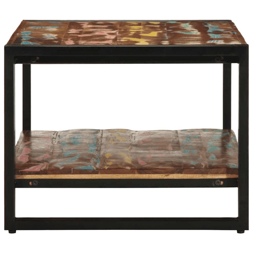 Mesa de Centro, Mesa baixa, multicor 90x50x38 cm madeira maciça recuperada Mesa de Centro, Mesa baixa, multicor 90x50x38 cm madeira maciça recuperada