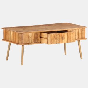Mesa de Centro, Mesa baixa, 100x50x40 cm madeira de acácia maciça