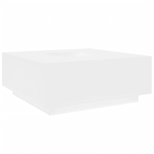 Mesa de Centro, Mesa baixa, 100x100x40 cm derivados de madeira branco Mesa de Centro, Mesa baixa, 100x100x40 cm derivados de madeira branco