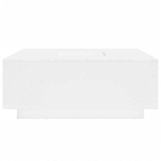 Mesa de Centro, Mesa baixa, 100x100x40 cm derivados de madeira branco Mesa de Centro, Mesa baixa, 100x100x40 cm derivados de madeira branco
