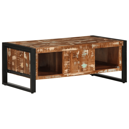 Mesa de Centro, Mesa baixa, multicor 90x50x36 cm madeira maciça recuperada Mesa de Centro, Mesa baixa, multicor 90x50x36 cm madeira maciça recuperada