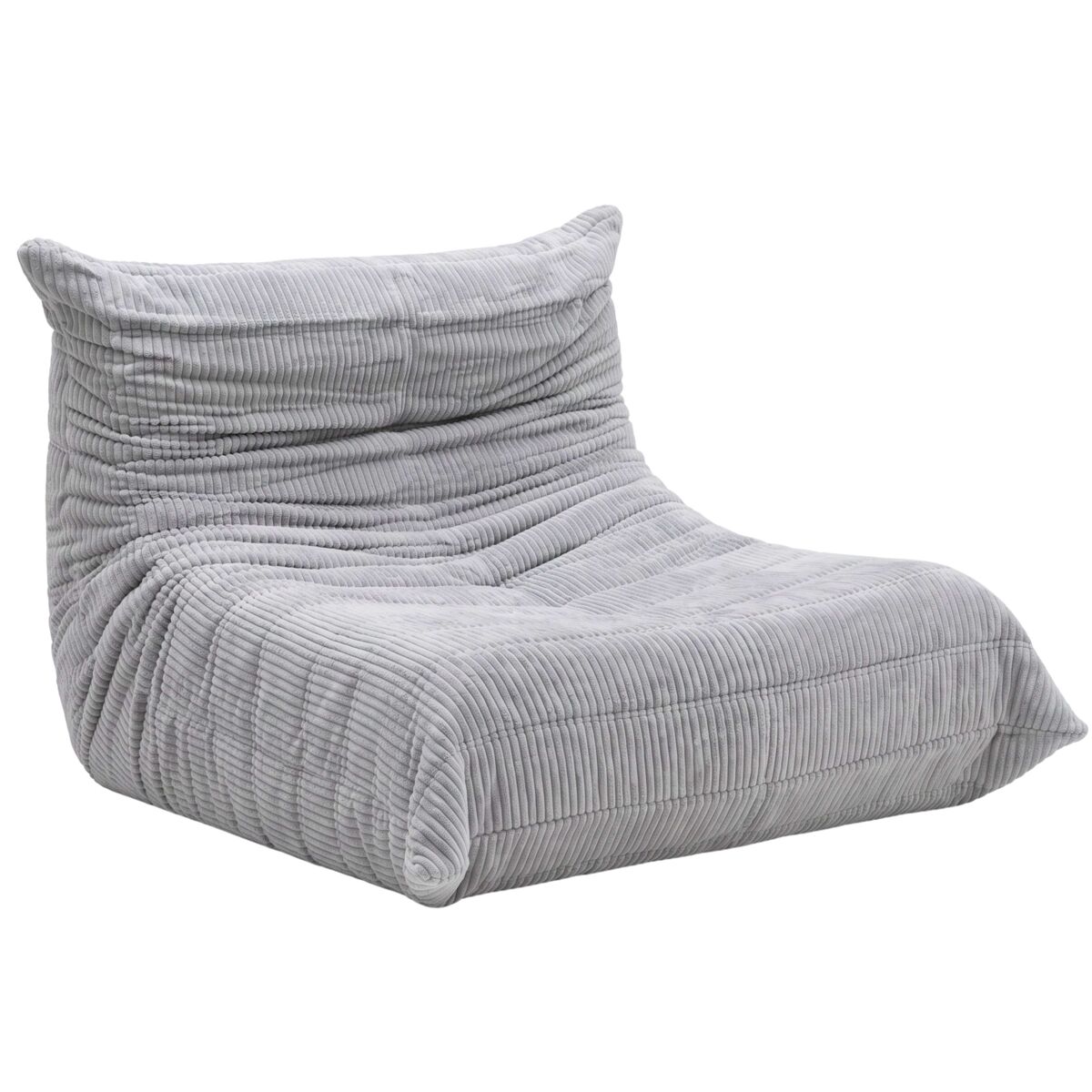 Sofá puff cloud, sillón moderno con relleno incluido para adulto
