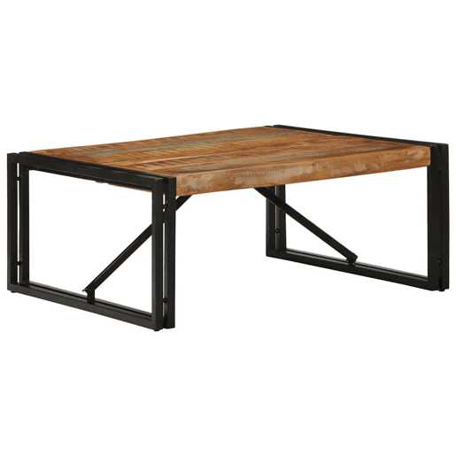 Mesa de Centro, Mesa baixa, multicor 80x80x35 cm madeira maciça recuperada Mesa de Centro, Mesa baixa, multicor 80x80x35 cm madeira maciça recuperada