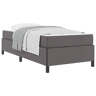 Estrutura de cama de solteiro para adultos com colchão Cinzeto 90 x 200 cm tecido