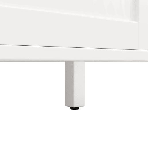 Armário alto 120x40x179 cm - 4 portas, 3 gavetas, LED - Branco Armário alto 120x40x179 cm - 4 portas, 3 gavetas, LED - Branco