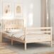 Estructura de cama individual para adultos Estructura de cama individual para adultos Natural