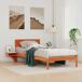 Estructura de cama individual para adultos 173x210 Estructura de cama individual para adultos 173x210 Marrón