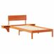 Estructura de cama individual para adultos 173x210 Estructura de cama individual para adultos 173x210 Marrón