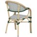 Silla de ratán sintético Silla de ratán sintético Verde