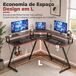 Escritorio Esquinero HOMCOM, oficina - escritorios Escritorio Esquinero HOMCOM, oficina - escritorios Negro