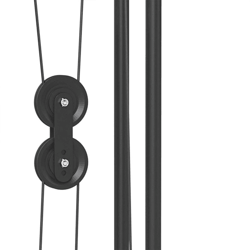 SPORTNOW Multiestação de Musculação, Máquina com Polia Alta e Baixa, Press de Peito, Curl de Pernas e Bíceps, Borboleta, Compatível com Discos 25 e 50 mm, Suporta até 120 kg para Ginásio em Casa