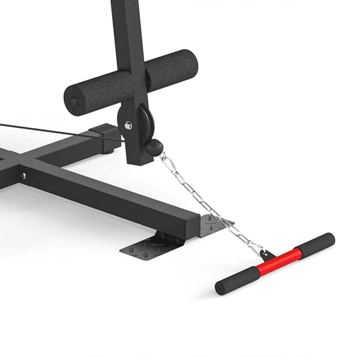 SPORTNOW Multiestação de Musculação, Máquina com Polia Alta e Baixa, Press de Peito, Curl de Pernas e Bíceps, Borboleta, Compatível com Discos 25 e 50 mm, Suporta até 120 kg para Ginásio em Casa