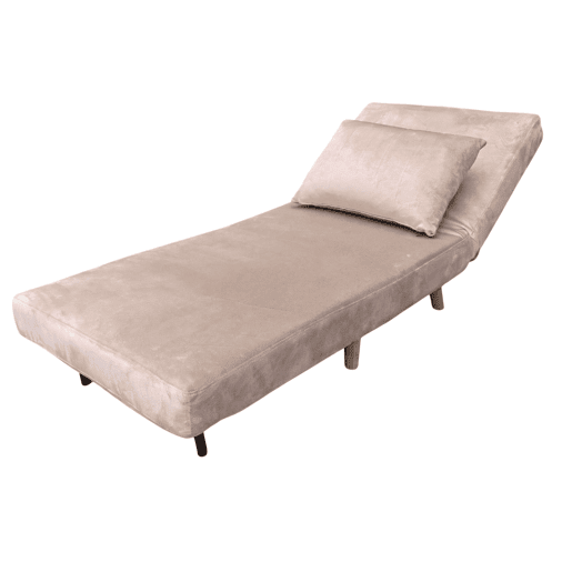 Sofá-cama Nordic Lite, poltrona conversível com abertura Click-Clack, bege Sofá-cama Nordic Lite, poltrona conversível com abertura Click-Clack, bege