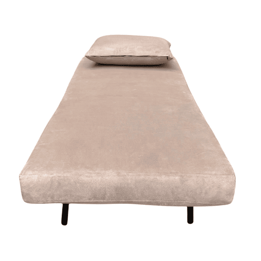 Sofá-cama Nordic Lite, poltrona conversível com abertura Click-Clack, bege Sofá-cama Nordic Lite, poltrona conversível com abertura Click-Clack, bege