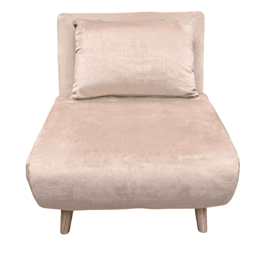 Sofá-cama Nordic Lite, poltrona conversível com abertura Click-Clack, bege Sofá-cama Nordic Lite, poltrona conversível com abertura Click-Clack, bege