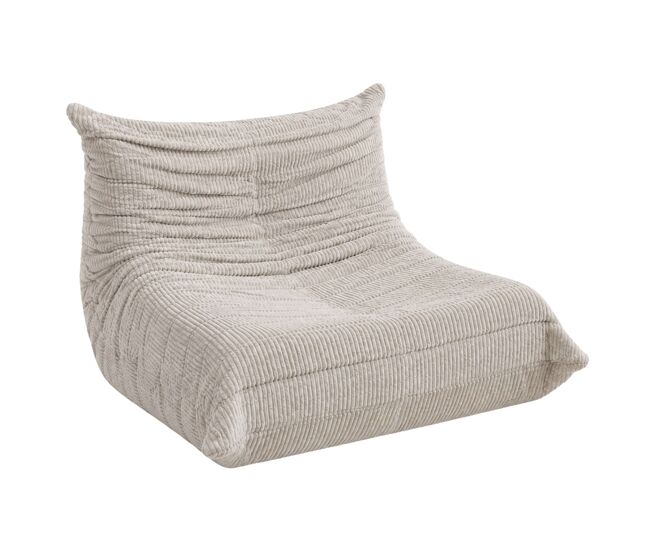Sofá puff cloud, sillón moderno con relleno incluido para adulto