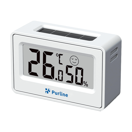 Termómetro digital. Higrómetro digital (humidade). Selecionável em graus Cº e Fº. Painel solar que prolonga a duração da bateria. Indicador de conforto. Funciona com 1 pilha AAA. Termómetro digital. Higrómetro digital (humidade). Selecionável em graus Cº e Fº. Painel solar que prolonga a duração da bateria. Indicador de conforto. Funciona com 1 pilha AAA.