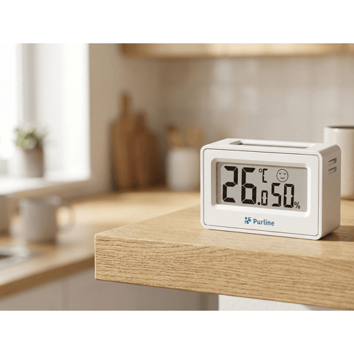 Termómetro digital. Higrómetro digital (humidade). Selecionável em graus Cº e Fº. Painel solar que prolonga a duração da bateria. Indicador de conforto. Funciona com 1 pilha AAA. Termómetro digital. Higrómetro digital (humidade). Selecionável em graus Cº e Fº. Painel solar que prolonga a duração da bateria. Indicador de conforto. Funciona com 1 pilha AAA.