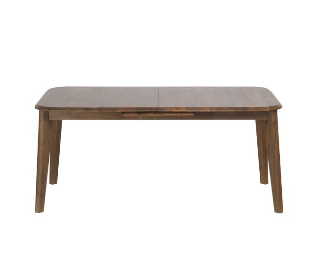Mesa extensible de madera maciza de mango 172/220x100 cm