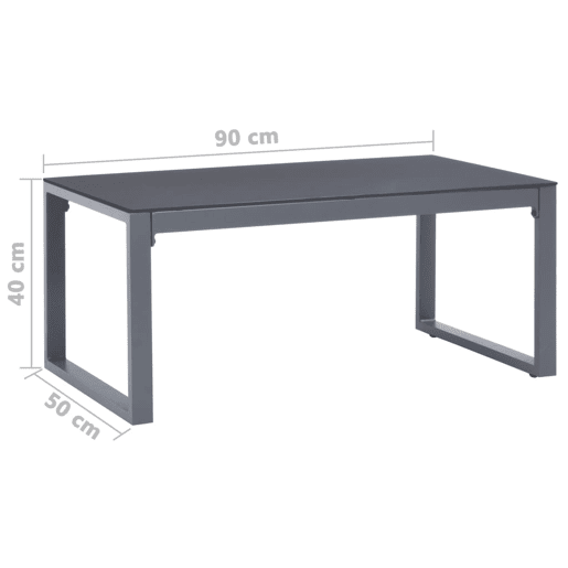 Mesa de Centro, Mesa baixa, 90x50x40 cm alumÃnio Mesa de Centro, Mesa baixa, 90x50x40 cm alumÃnio