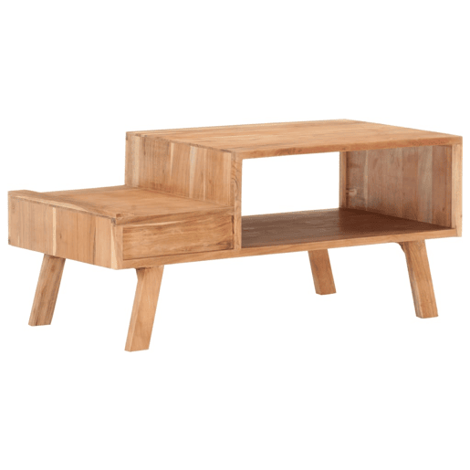 Mesa de Centro, Mesa baixa, 100x50x45 cm madeira de acácia maciça Mesa de Centro, Mesa baixa, 100x50x45 cm madeira de acácia maciça