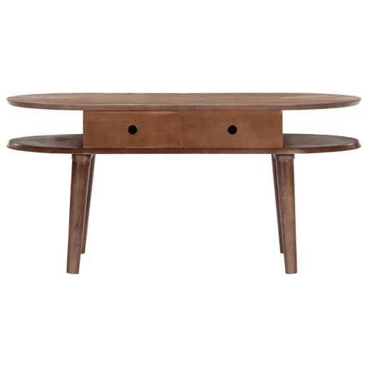 Mesa de Centro, Mesa baixa, 100x50x46 cm madeira de acácia maciça