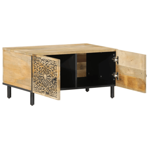 Mesa de Centro, Mesa baixa, 80x50x40 cm madeira de mangueira maciça Mesa de Centro, Mesa baixa, 80x50x40 cm madeira de mangueira maciça