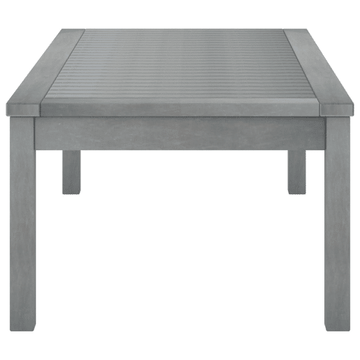 Mesa de Centro, Mesa baixa, 100x50x33 cm madeira de acácia maciça cinzento Mesa de Centro, Mesa baixa, 100x50x33 cm madeira de acácia maciça cinzento