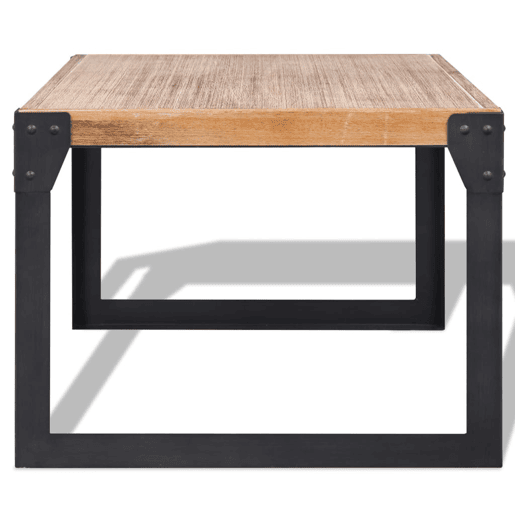 Mesa de Centro, Mesa baixa, em madeira de acácia maciça 100x60x45 cm