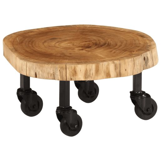 Mesa de Centro, Mesa baixa, em madeira de acácia maciça 60x55x25 cm Mesa de Centro, Mesa baixa, em madeira de acácia maciça 60x55x25 cm