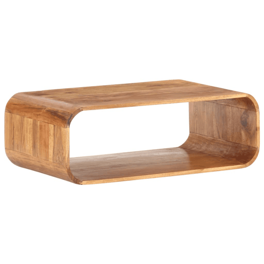 Mesa de Centro, Mesa baixa, 90x50x30 cm madeira de acácia maciça Mesa de Centro, Mesa baixa, 90x50x30 cm madeira de acácia maciça