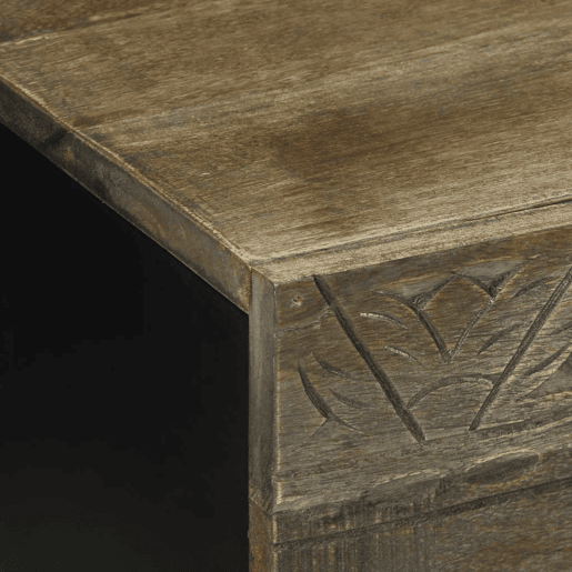 Mesa de Centro, Mesa baixa, cinzento claro 80x50x40 cm madeira mangueira maciça Mesa de Centro, Mesa baixa, cinzento claro 80x50x40 cm madeira mangueira maciça