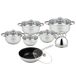 Batería de Cocina Klack de Acero Inoxidable Batería de Cocina Klack de Acero Inoxidable Gris