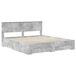 Estructura de cama matrimonial Estructura de cama matrimonial Gris