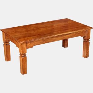 Mesa de Centro, Mesa baixa, madeira de acácia maciça 110x60x45 cm