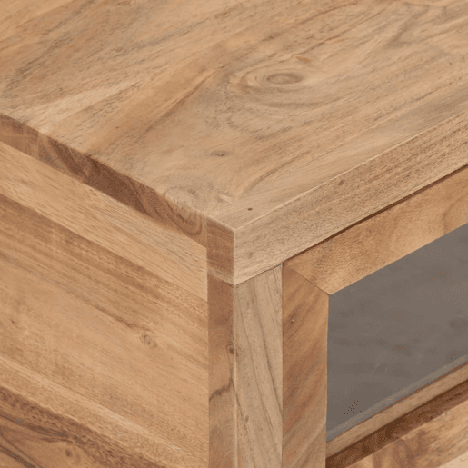 Mesa de Centro, Mesa baixa, 90x60x40 cm madeira de acácia maciça Mesa de Centro, Mesa baixa, 90x60x40 cm madeira de acácia maciça
