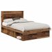 Estructura de cama matrimonial Estructura de cama matrimonial Marrón